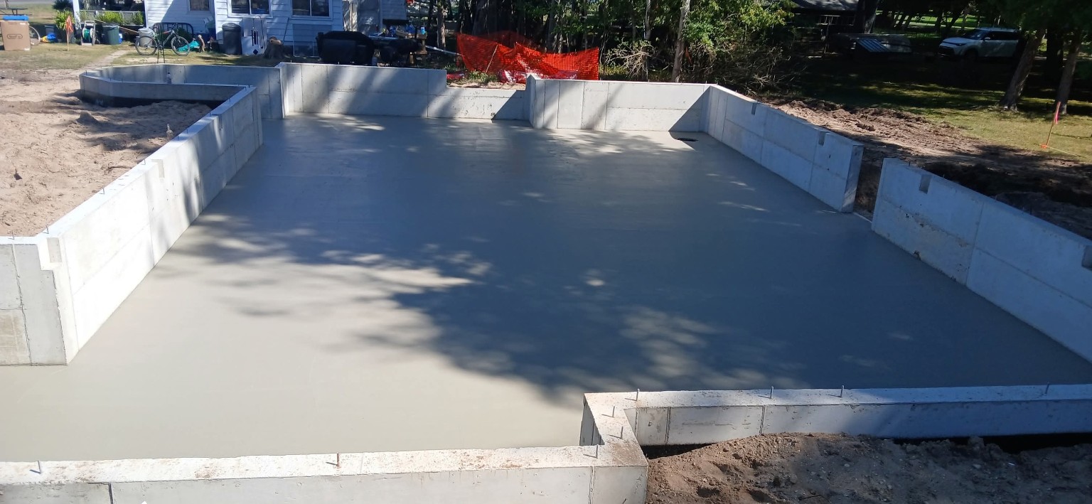 Fresh concrete project